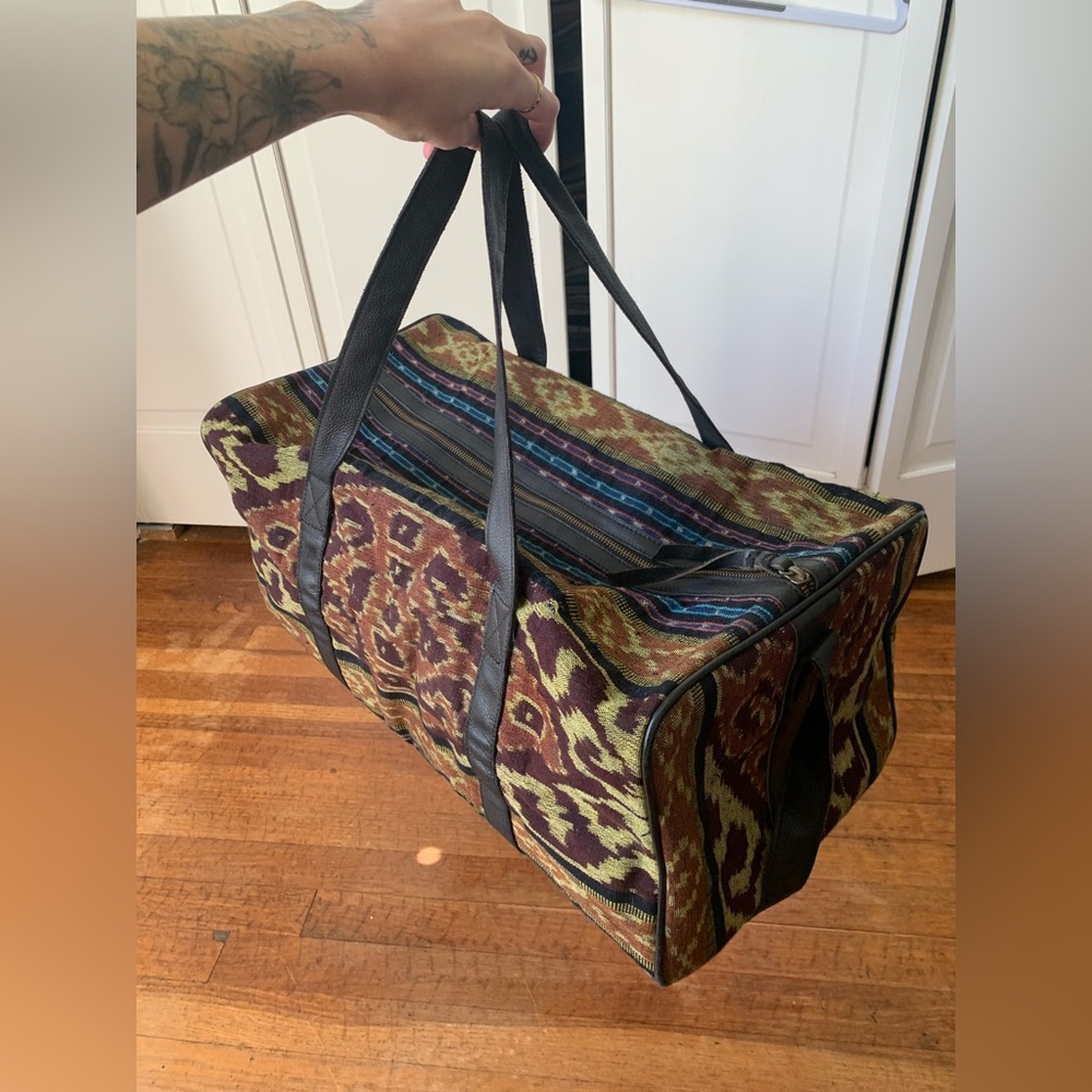Cleobella weekender duffel bag